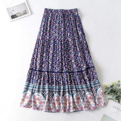 Boho Chic Clothing Skirts Bohemian Casual Beach Skirt